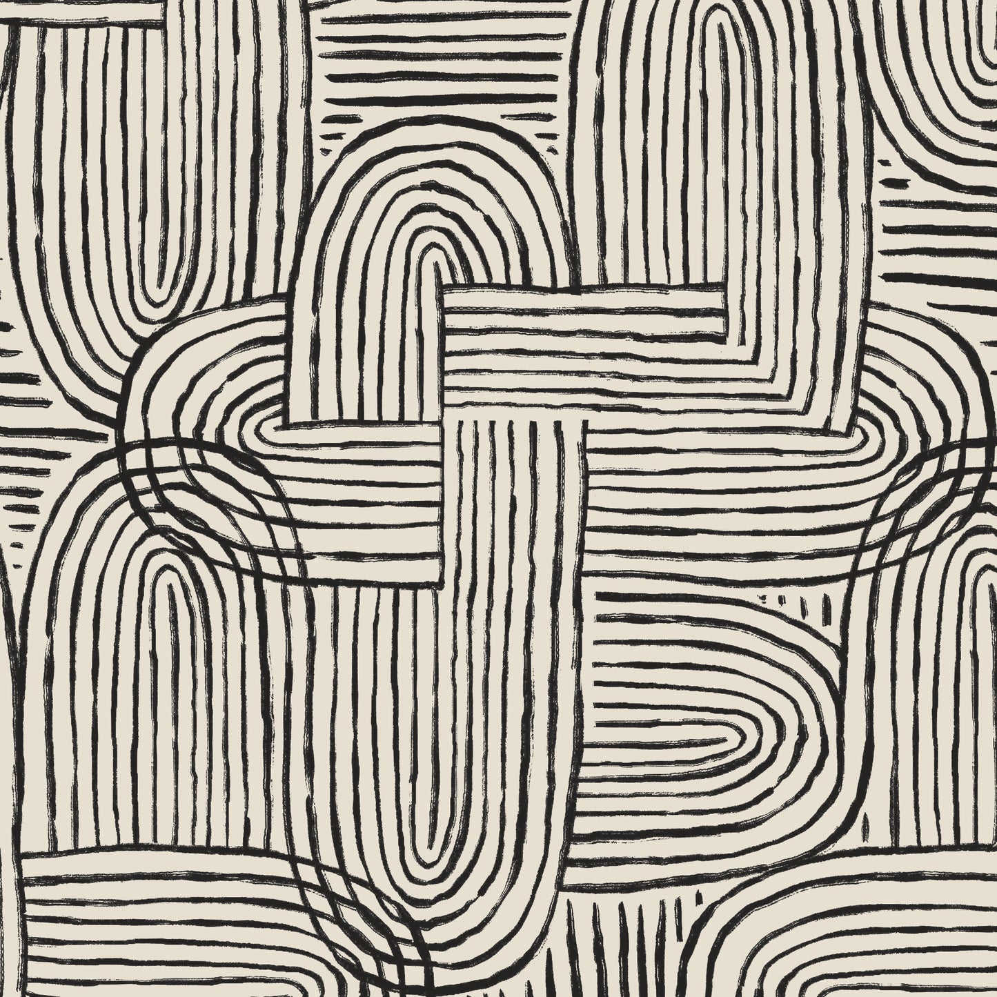 Abstract Zen Lines Wallpaper