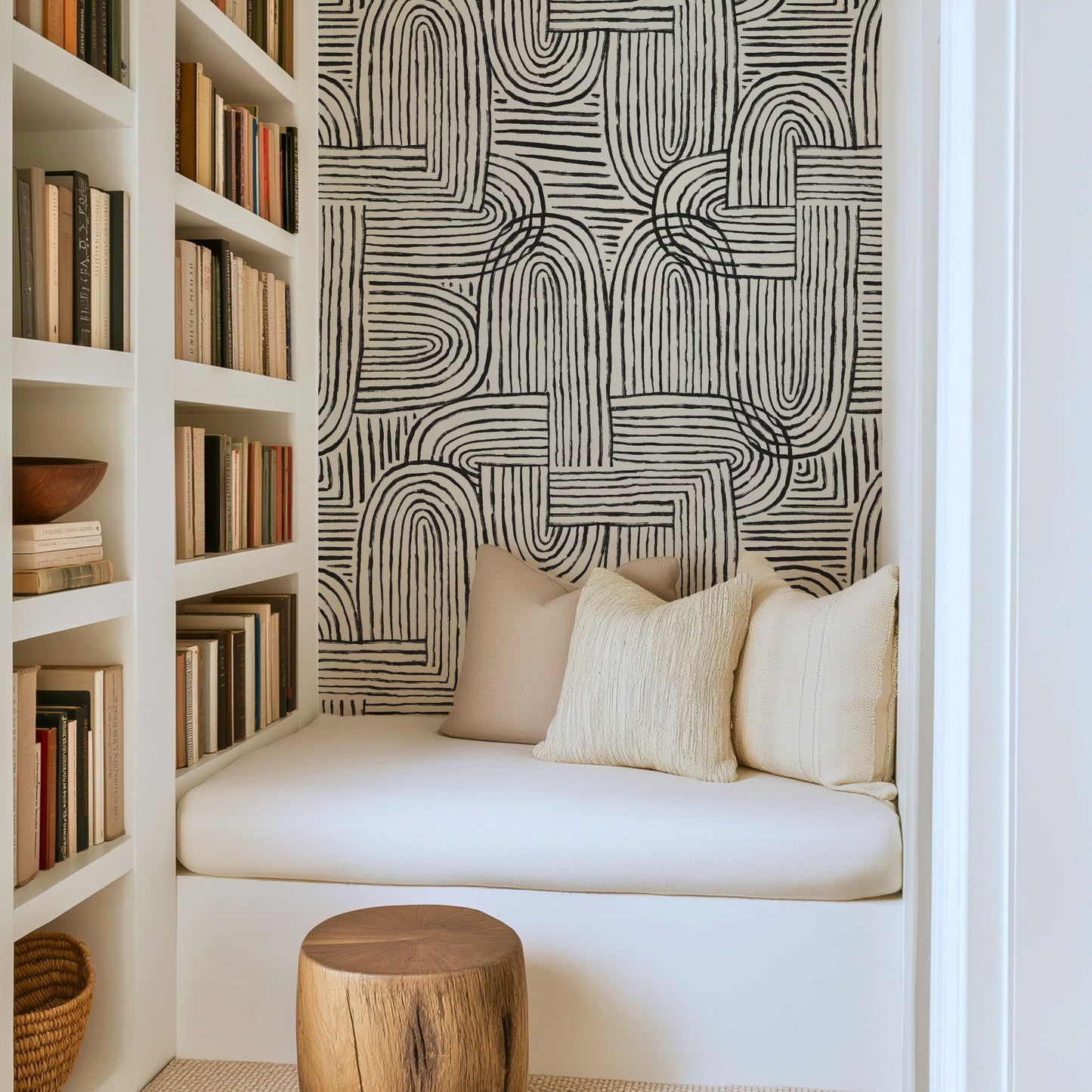 Abstract Zen Lines Wallpaper