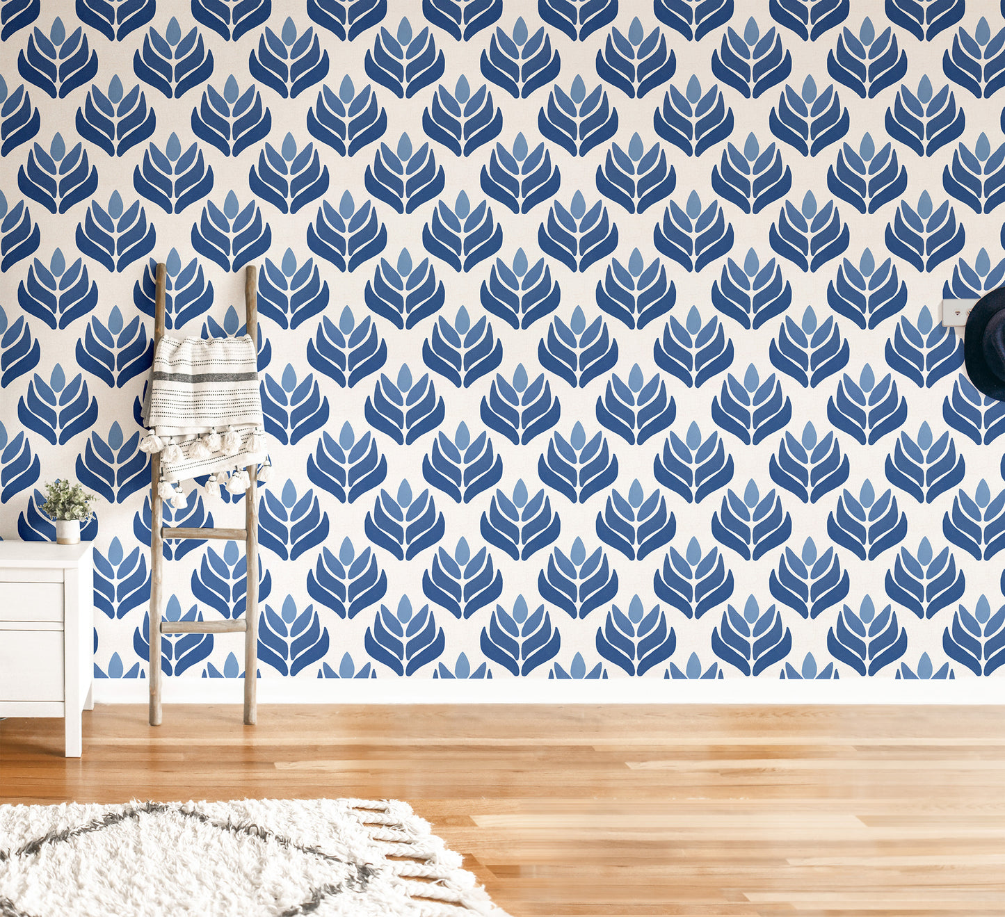 Geometric Lotus Wallpaper