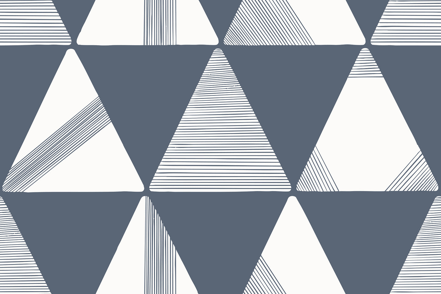 Textured Modern Triangles Wallpaper