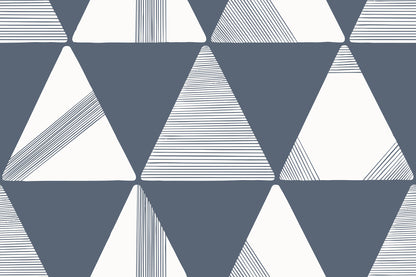 Textured Modern Triangles Wallpaper