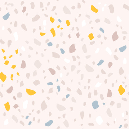 Light Pink Terrazzo Wallpaper