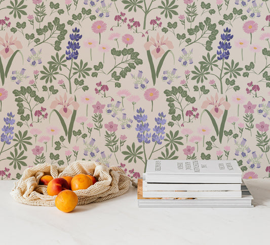 Wildflower Millerfleur Peel and Stick Wallpaper