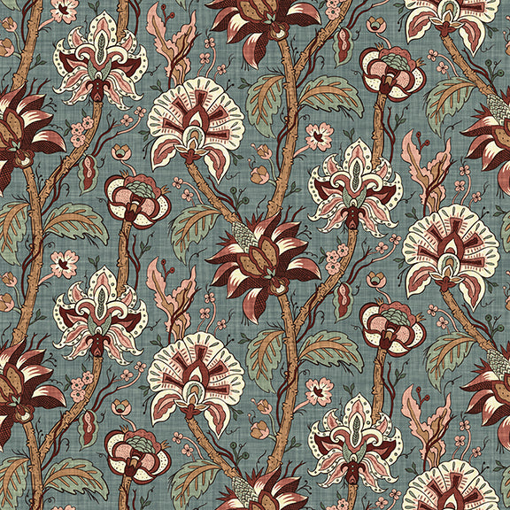 Forgotten Garden Botanical Chintz Peel and Stick Wallpaper