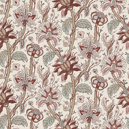 Forgotten Garden Botanical Chintz Peel and Stick Wallpaper