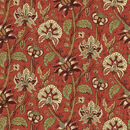 Forgotten Garden Botanical Chintz Peel and Stick Wallpaper