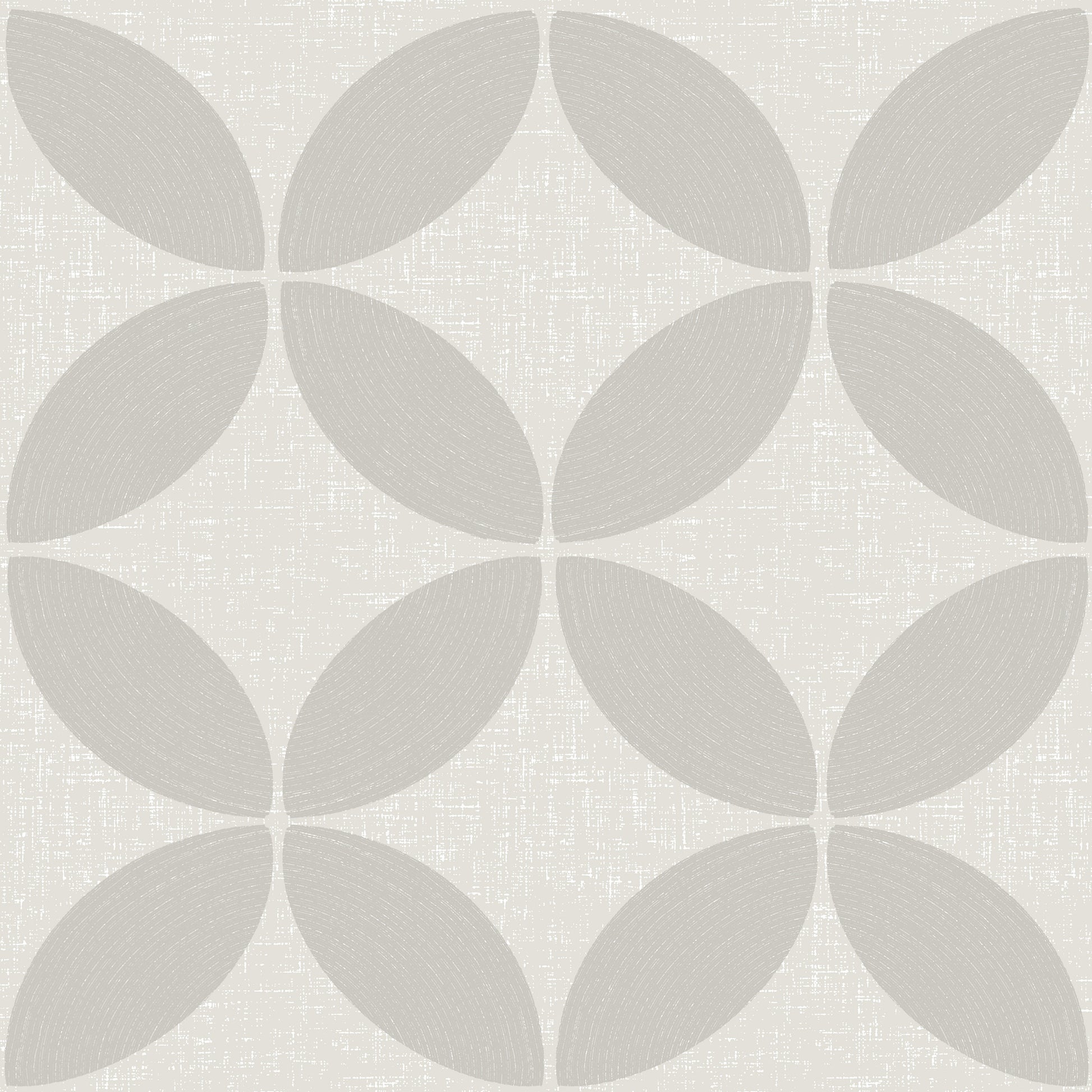 Midcentury Circle Blocks Wallpaper.