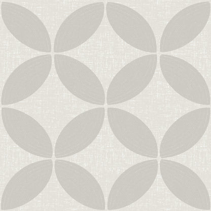 Midcentury Circle Blocks Wallpaper.