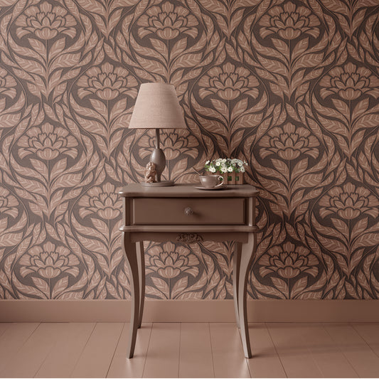Organic Luxe Floral Wallpaper