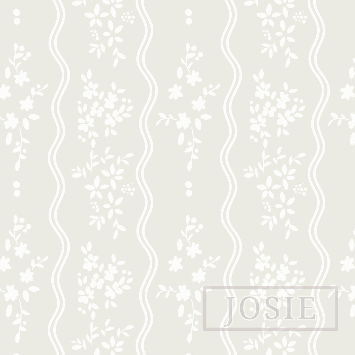 Prairie Core Stripes Brown peel and stick wallpaper pattern swatch