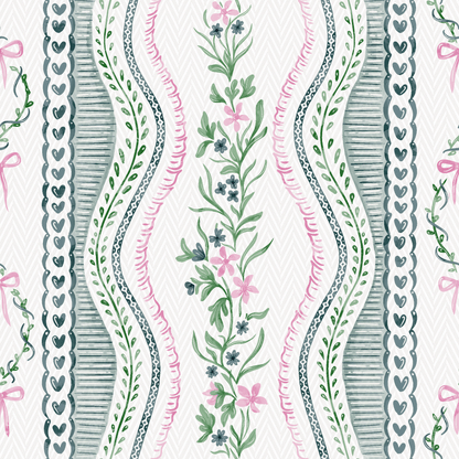 Preppy Grandmillenial Delight Wallpaper