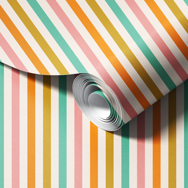 Rainbow Stripes Wallpaper