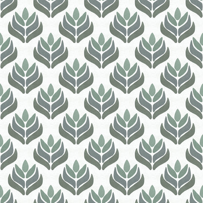 Geometric Lotus Wallpaper