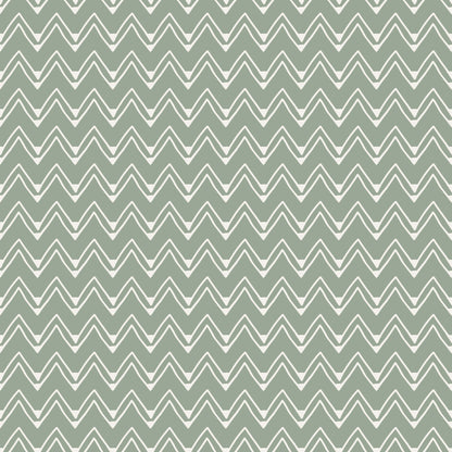 Sage Chevron Wallpaper