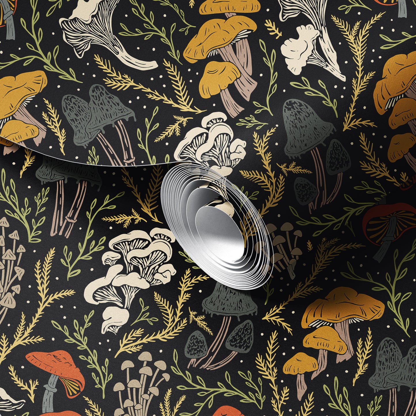 Flavorful Fungi Wallpaper