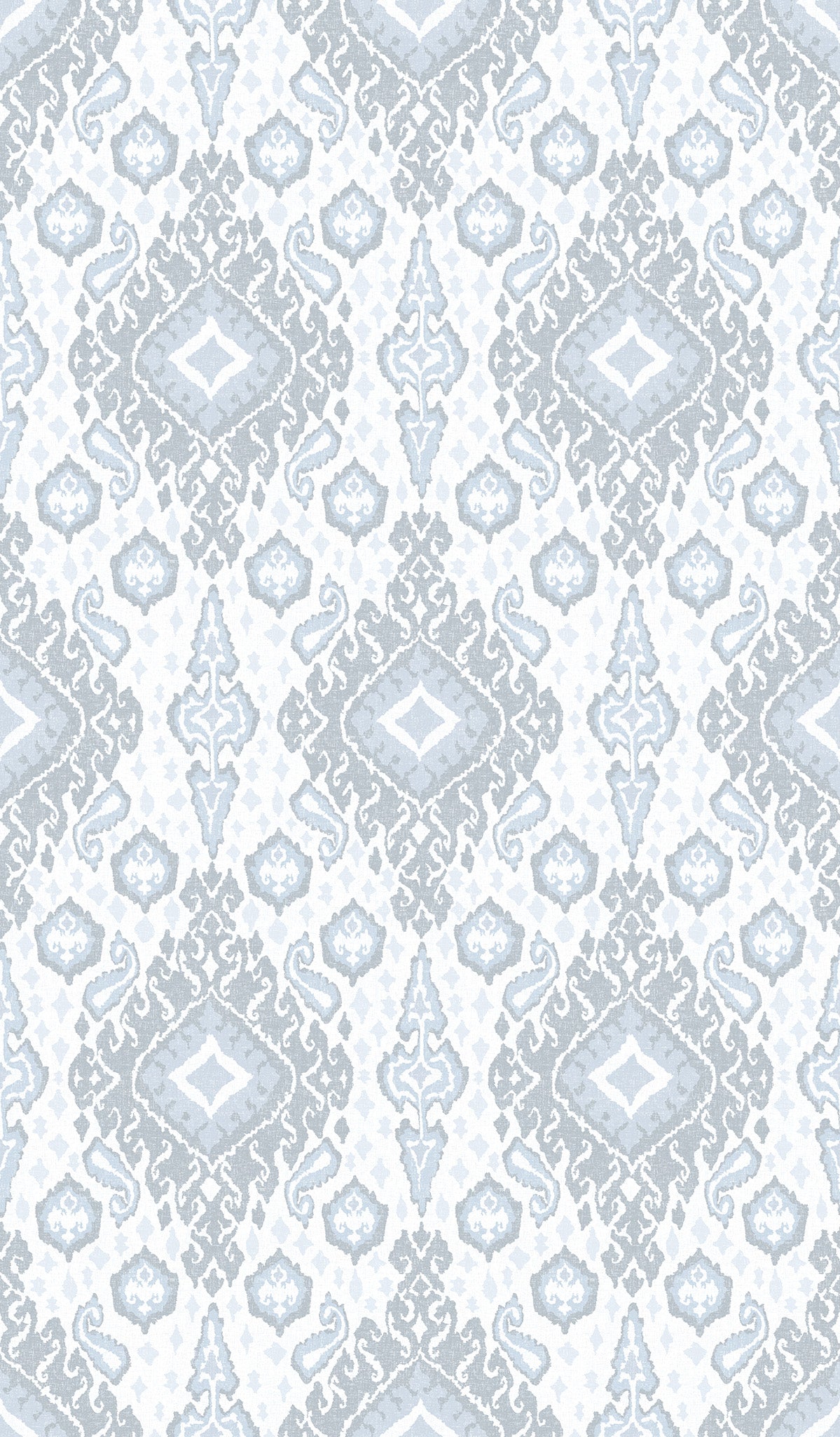Antique Distressed Ikat Wallpaper
