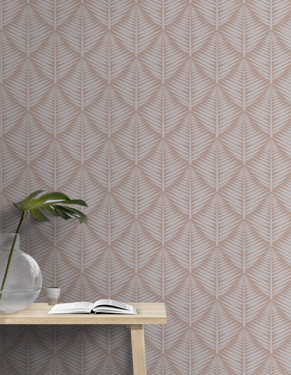 Geometric Fern Blocks Small Wallpaper