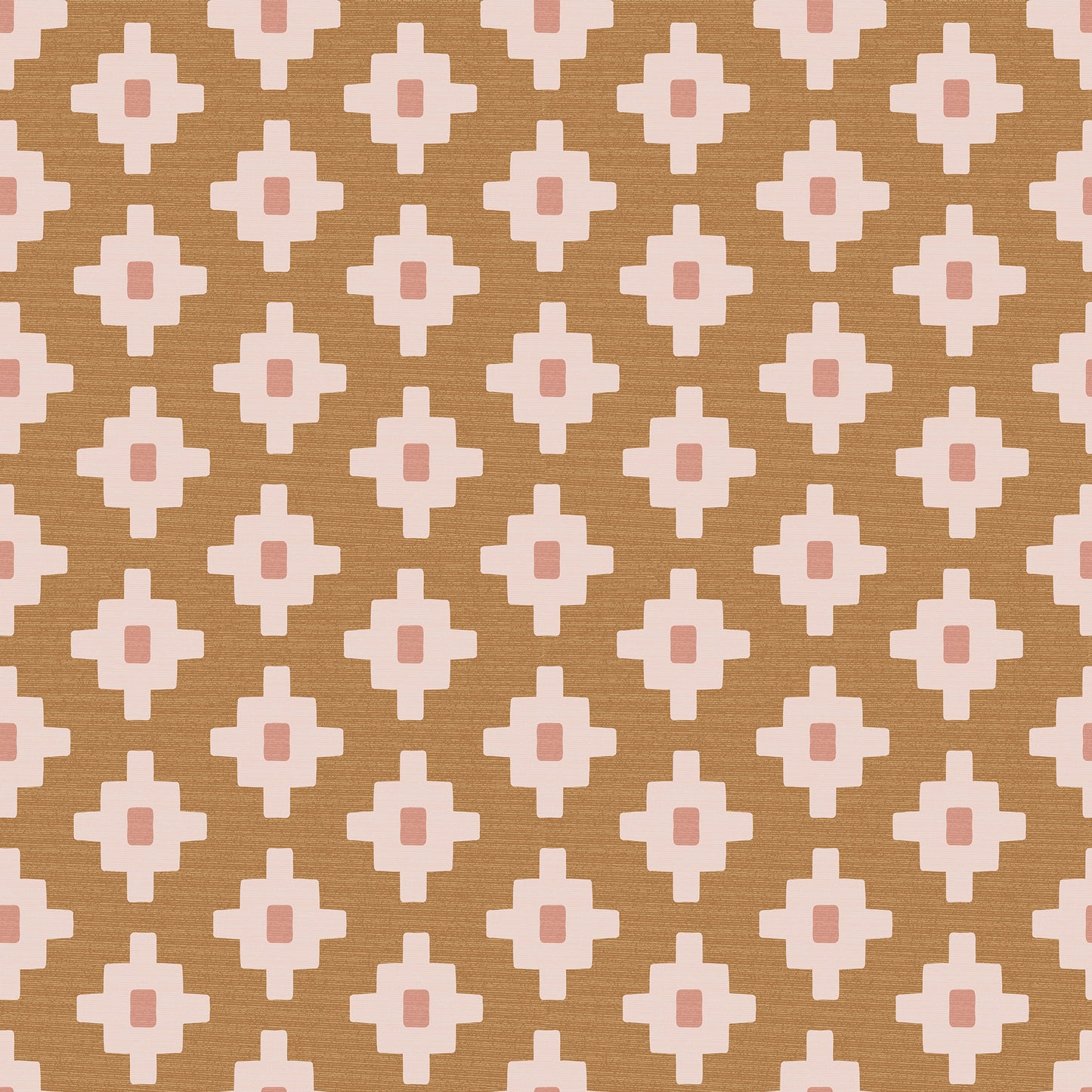 Modern Southwestern Cross Small Wallpaper.
