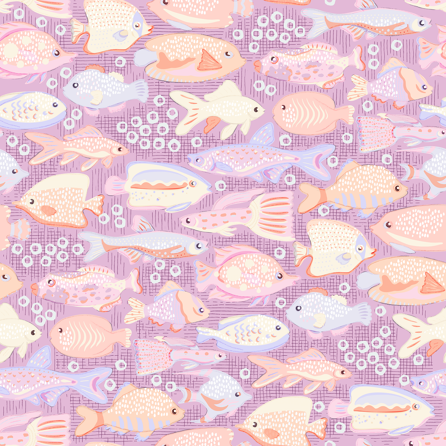 Summer School Fish Wallpaper
