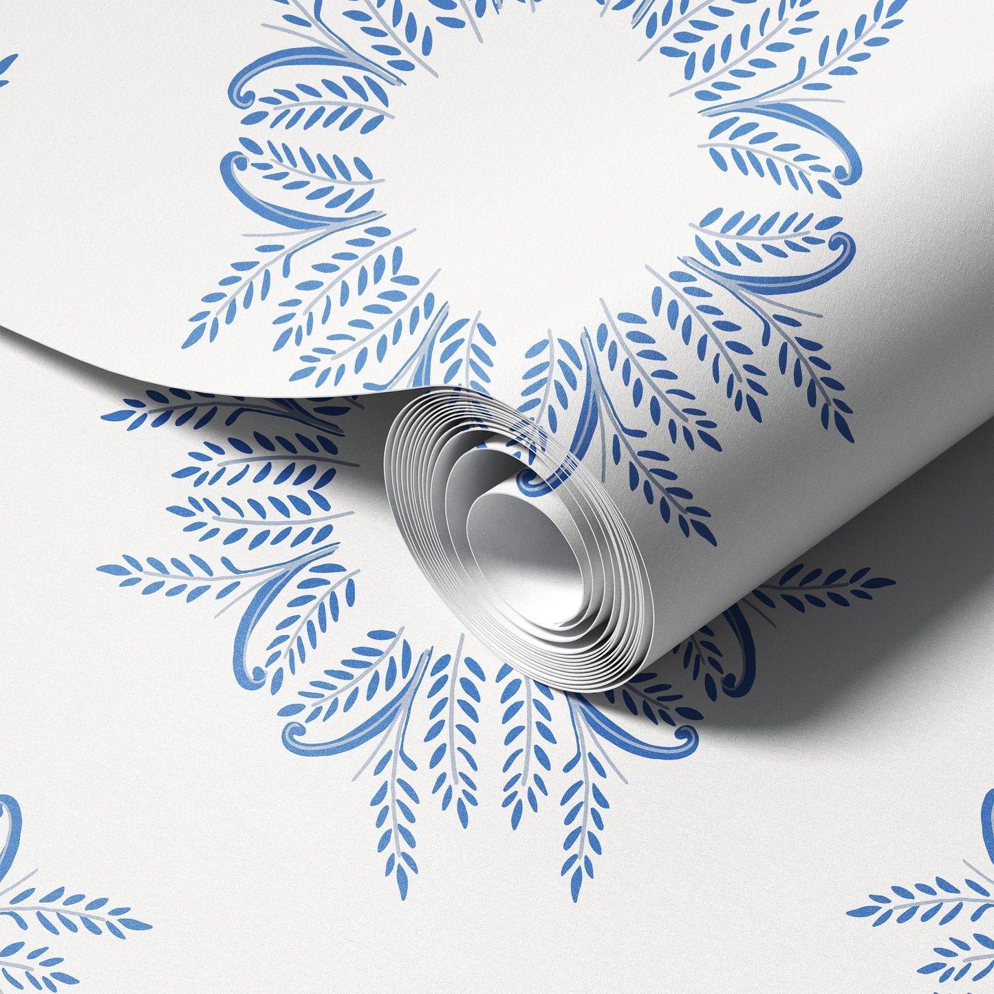 Sunburst Arabesque Wallpaper