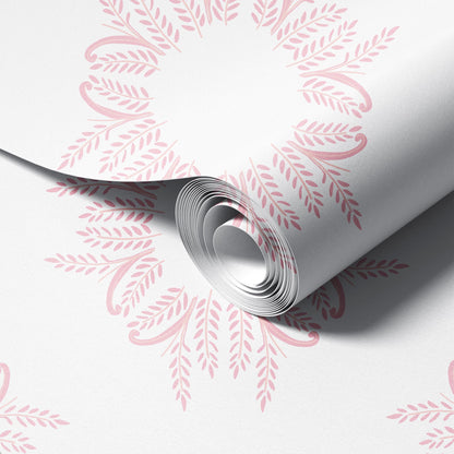 Sunburst Arabesque Wallpaper