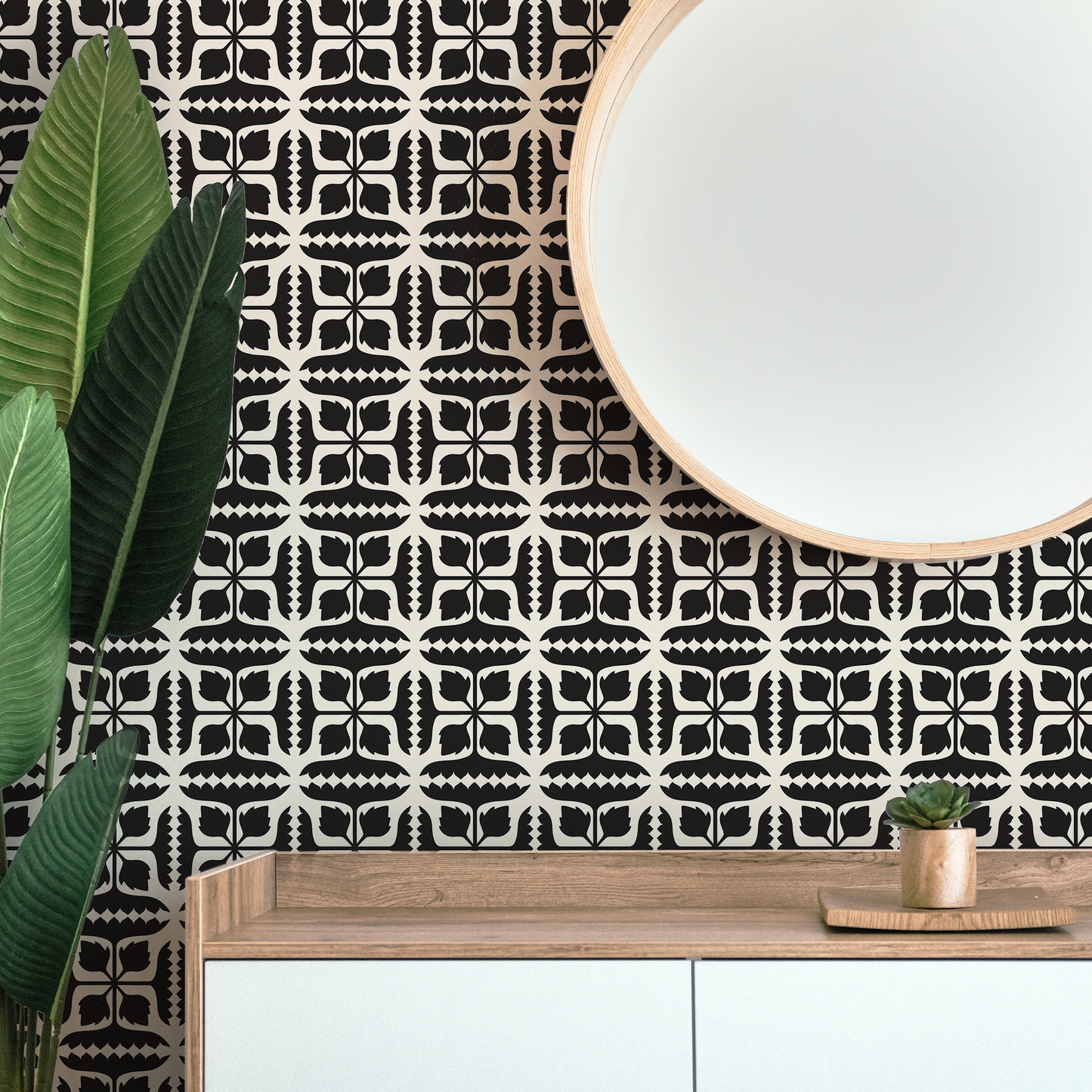 Sunflower Tile Wallpaper