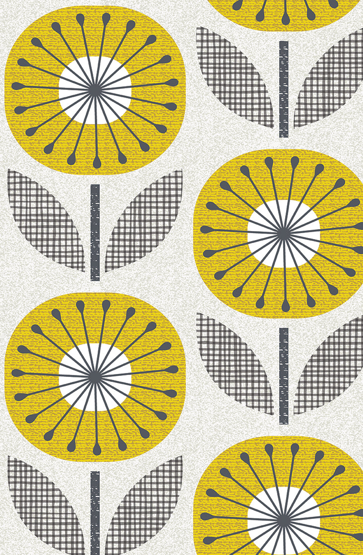 Sunny Winter Blooms Wallpaper