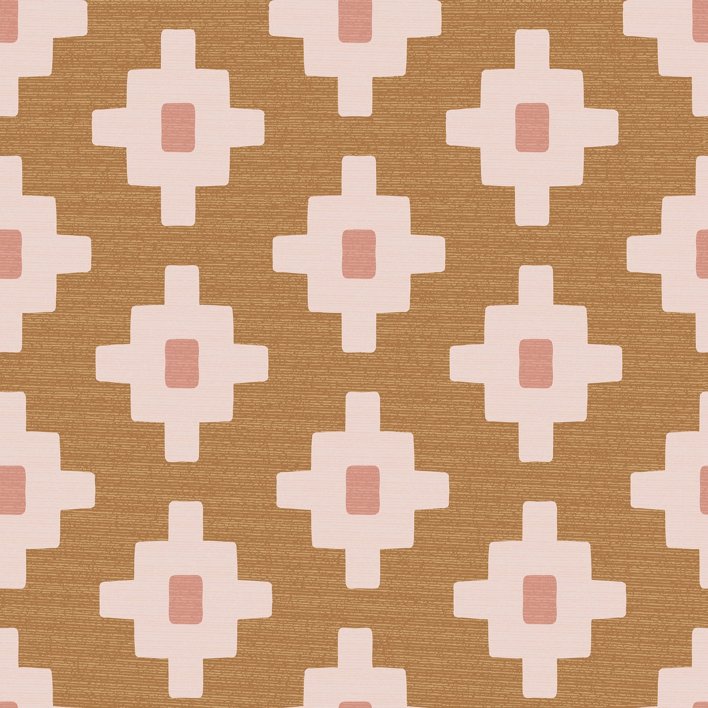 Modern Southwestern Cross Large Wallpaper