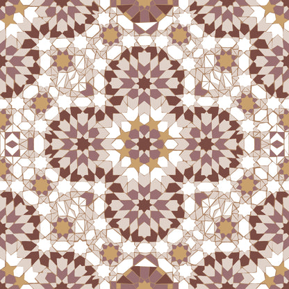 Moroccan Backsplash Wallpaper.