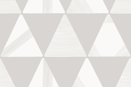 Textured Modern Triangles Wallpaper.