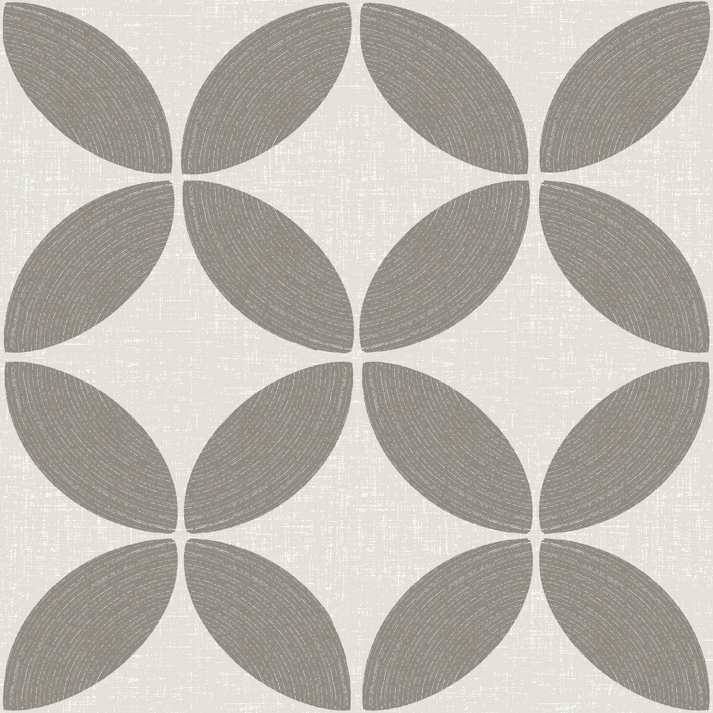 Midcentury Circle Blocks Wallpaper.