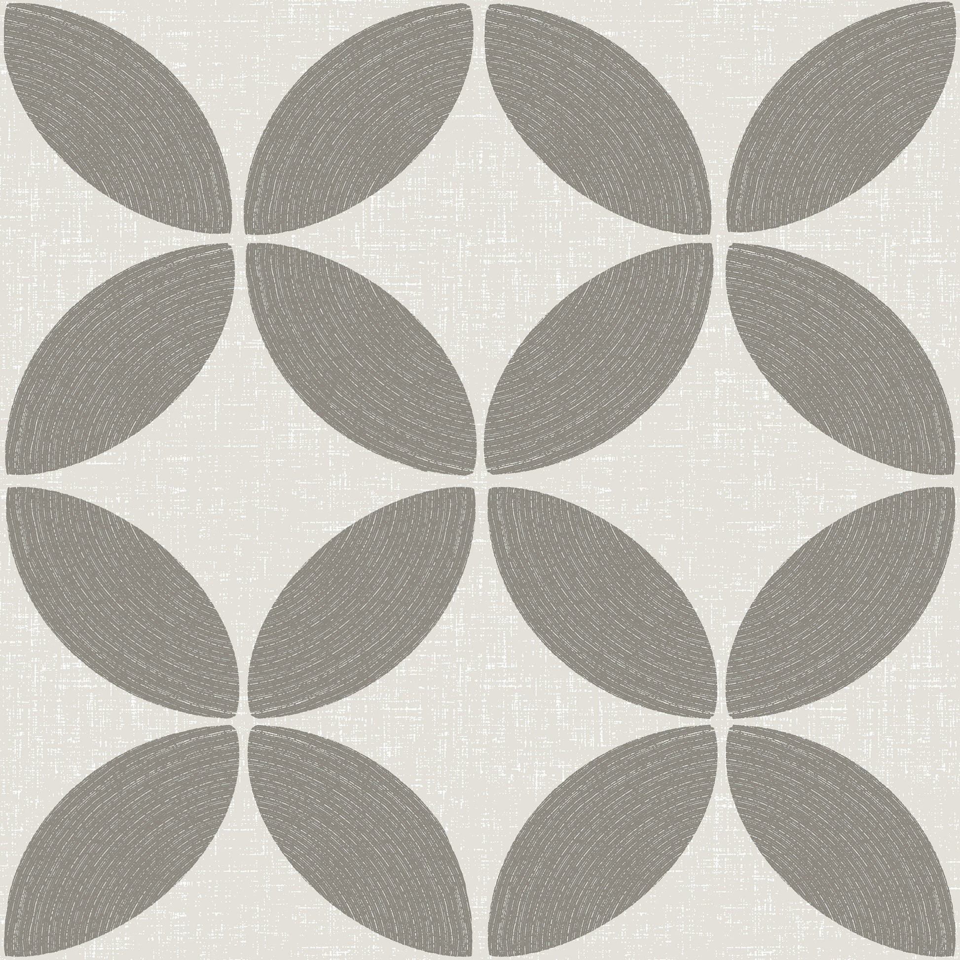 Midcentury Circle Blocks Wallpaper.