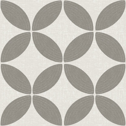 Midcentury Circle Blocks Wallpaper.