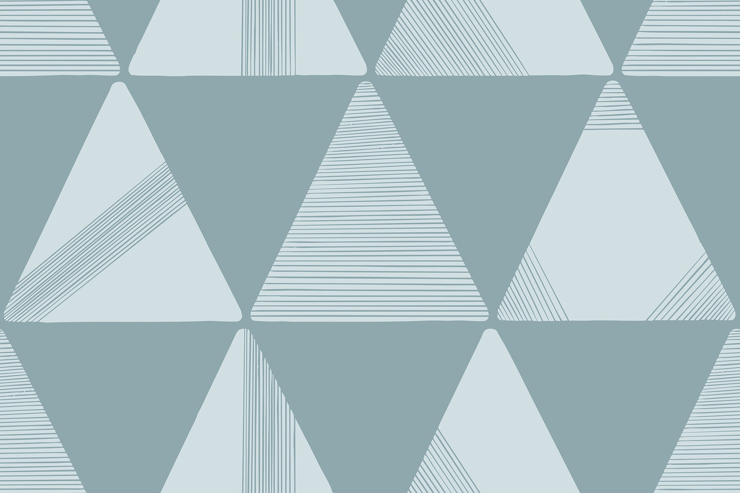 Textured Modern Triangles Wallpaper