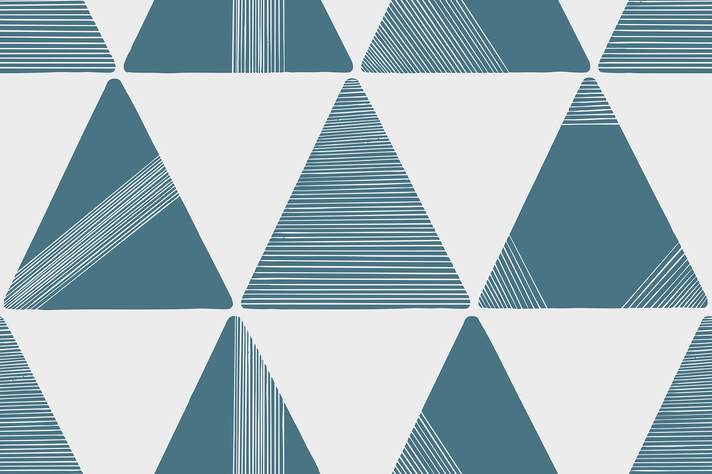 Textured Modern Triangles Wallpaper