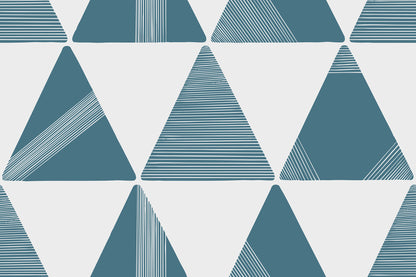 Textured Modern Triangles Wallpaper