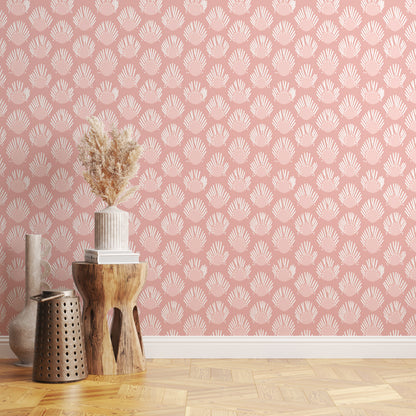 Tribal Vibes peel and stick wallpaper room mockup