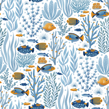 Tropical Ocean Light Peel and Stick Wallpaper