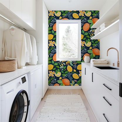 Tropical Citrus Wallpaper