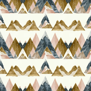 Wanderlust Peaks Peel and Stick Wallpaper
