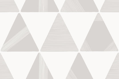 Textured Modern Triangles Wallpaper.