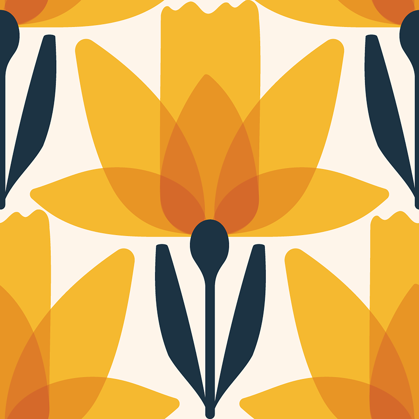Daffodil Patch Wallpaper